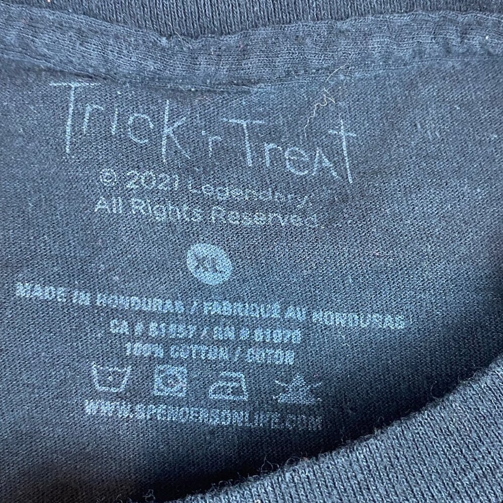 Trick R Treat Always Check Your Candy T-Shirt Men's Size XL - Picture 7 of 9